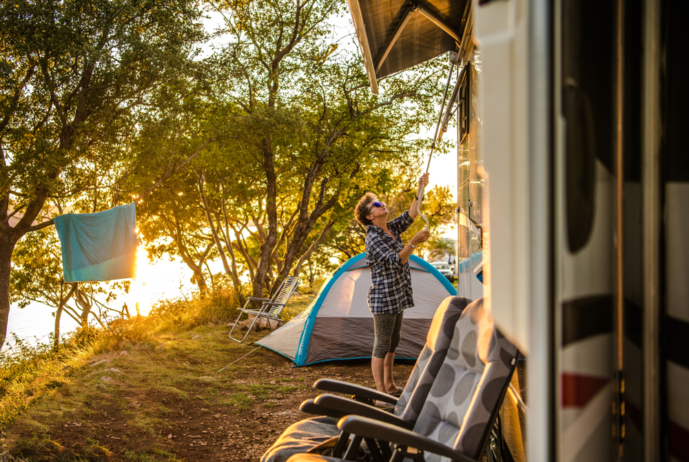 RV Camp near Waterboro ME